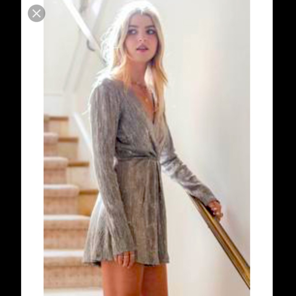 Silver jumpsuit